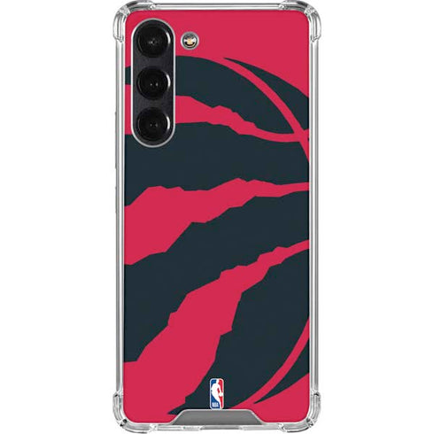 NBA Toronto Raptors Large Logo Galaxy S24 FE Clear Case